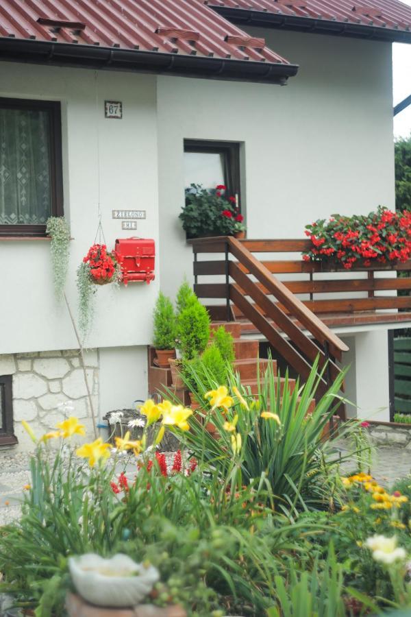 Zielono Mi Apartament Z Kominkiem & Pokoje Z Pieknym Widokiem ยาโนเวียซ ภายนอก รูปภาพ